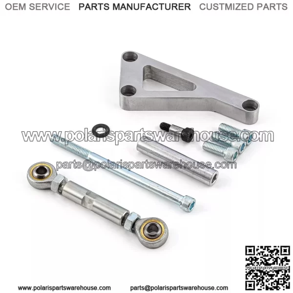 BBC 350 Long Water Pump Aluminum Generator Bracket