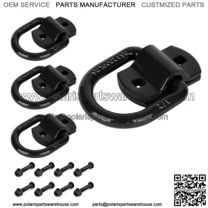 Heavy duty bolt-on forged D-rings