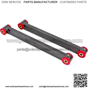 Lower control arms, boxed, non-adj, poly bushings