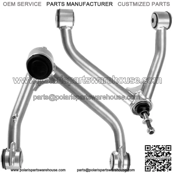 Front Upper Control Arm 2-4" Leveling Kit Suspension Lift Kit Compatible With 2007-2013 Chevy Silverado 1500 GMC Sierra 1500 6-Lug 2WD 4WD - Image 2