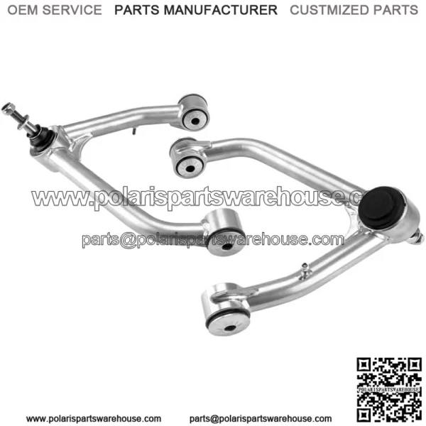 Front Upper Control Arm 2-4" Leveling Kit Suspension Lift Kit Compatible With 2007-2013 Chevy Silverado 1500 GMC Sierra 1500 6-Lug 2WD 4WD - Image 3