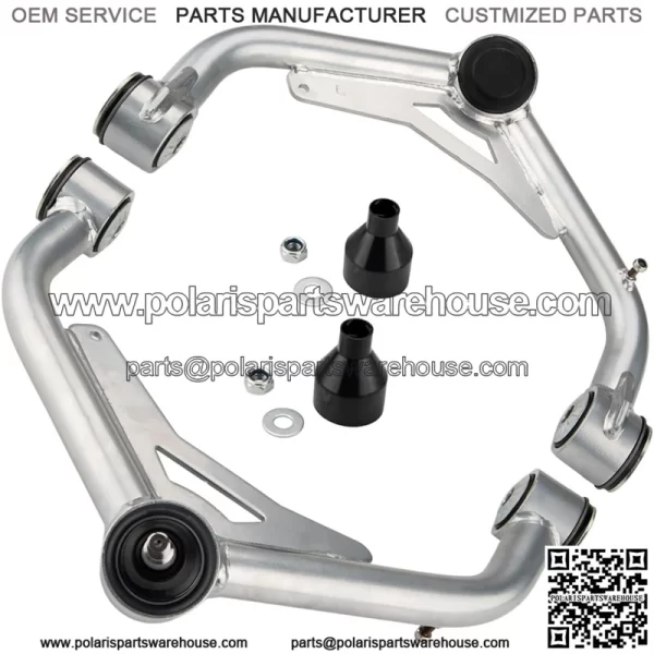 Control Arm,Front Upper 2-4?? Lift Automotive Control Arms Suspension Kit Compatible with 2001-2010 Chevy Silverado G-M-C Sierra 2500HD 3500HD - Image 4