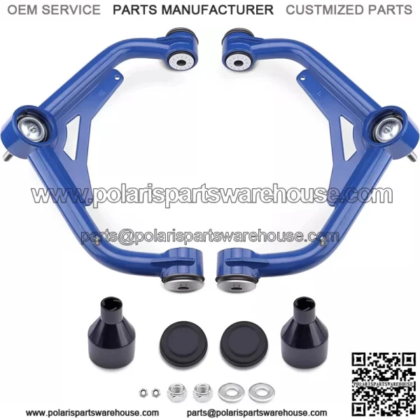 Front Upper Control Arms 2-4" Lift for 2001-2010 Sierra Silverado 2500HD 3500HD - Image 2
