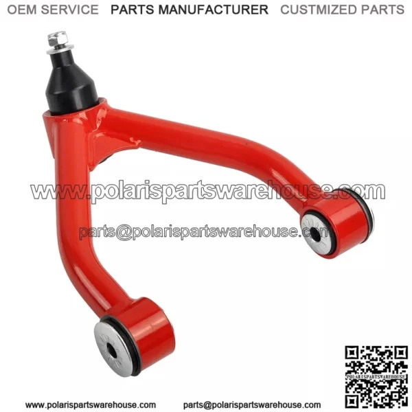 For 1988-1998 Chevrolet GMC K1500 4WD 2-4" Lift Front Upper Control Arms Red - Image 2