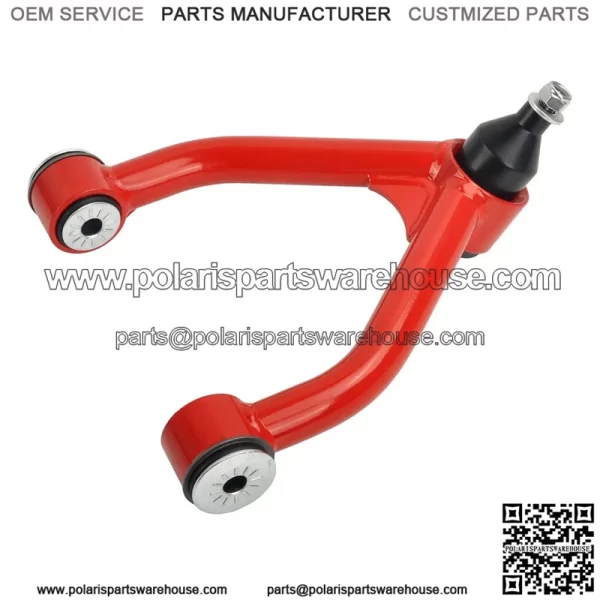 For 1988-1998 Chevrolet GMC K1500 4WD 2-4" Lift Front Upper Control Arms Red - Image 3