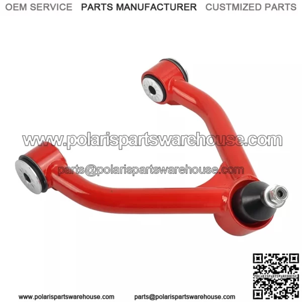 For 1988-1998 Chevrolet GMC K1500 4WD 2-4" Lift Front Upper Control Arms Red - Image 4