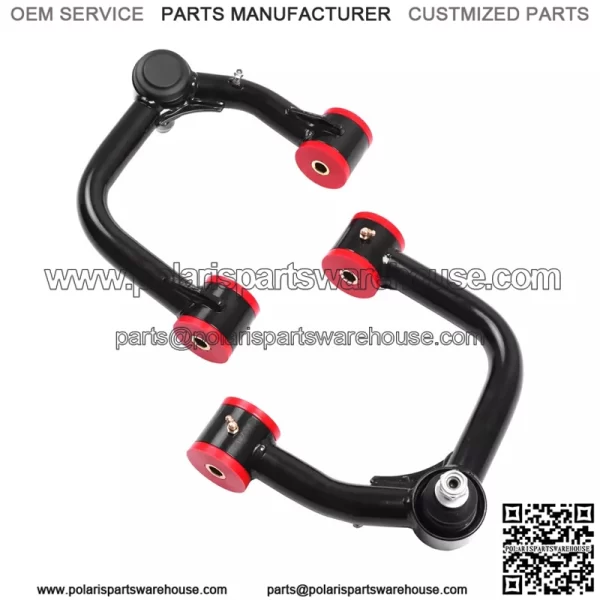 For 2005-2022 Toyota Tacoma 6 Lug Front Upper Control Arm Kit 2-4" Lift Black - Image 2