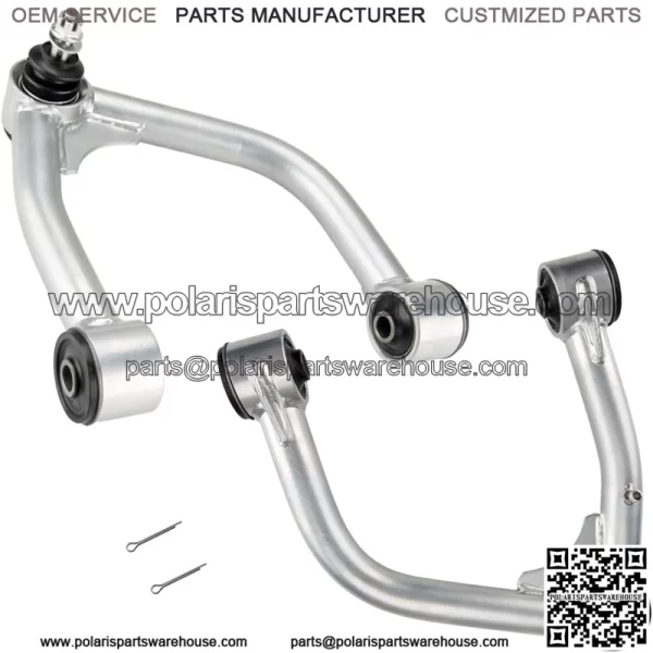 Front Upper Direct Control Arm Compatible With Tundra 2007-2018, Suspension 2-4" Leveling Kit Suspension Control Arm Ball Jionts Assembly