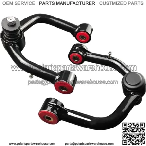 Front Upper Control Arms for 2-4?? Lift Compatible with 2000-2006 Tundra / 2001-2007 Toyota Sequoia Tubular Leveling Lift Ball Joint Kit w/Pu Bushings