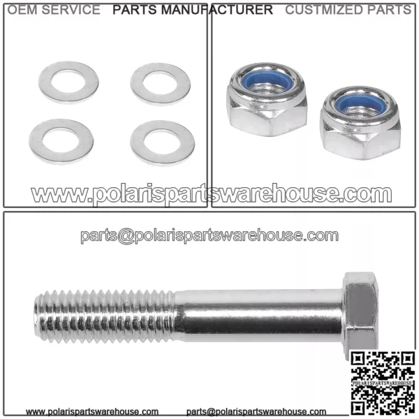 FOR 11-20 SILVERADO SIERRA 2500HD 3500HD 8-LUG 2-4" LIFT FRONT SHOCK EXTENSIONS - Image 4