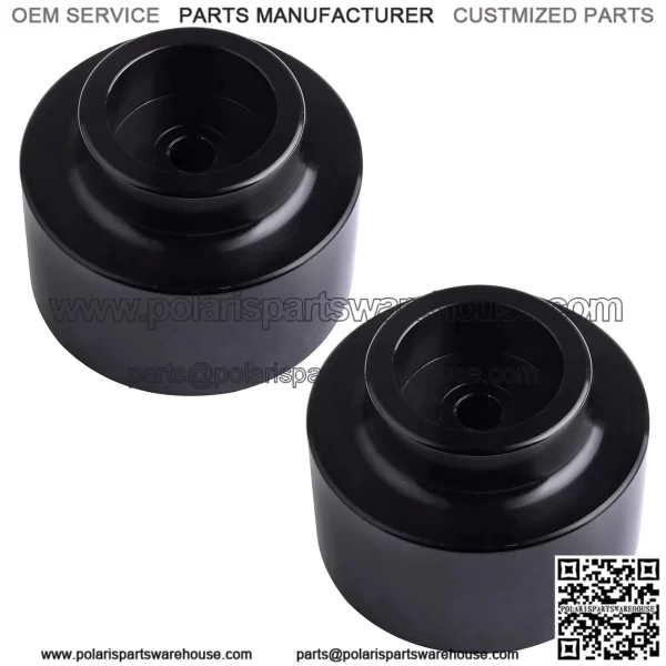 Rear Lift 2 inch Leveling Kit for Chevrolet Avalanche 1500 2001-2018,Tahoe, for Suburban 1500 2" Rear Lift Aircraft Billet Coil Spring Spacers 2WD 4WD Black