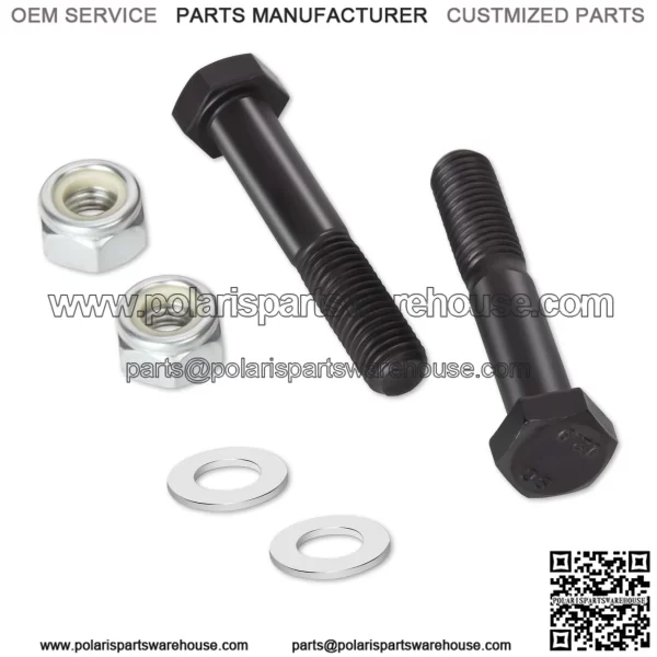 Front Shock Extenders for 8 Lug Heavy Duty Trucks, 1"-3" Shock Extension Kit for 2011-2023 Chevy Silverado 2500HD 3500HD 2011-2023 GMC Sierra 2500HD 3500HD, Shock Extension Brackets Mount - Image 2