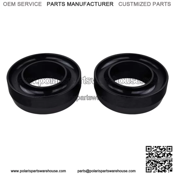 2.5" Front Leveling Kit for 1988-1998 C-Series and 1999-2007 Classic Silverado/Sierra 2WD T6 Billet Aluminum Coil Spring Lift Spacers (Black)