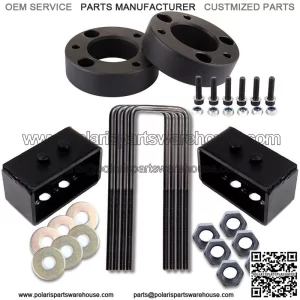 Leveling Lift Kit,Replacement for 2.5" Front Leveling Lift Kit and 2" Rear Leveling lift kit for Ford for F-150 2WD 4WD 04-18 Fits select: 2004-2018 FORD F150