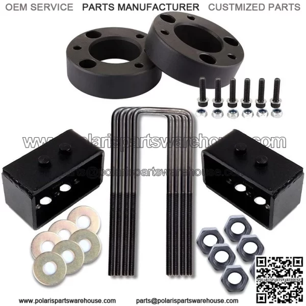 Leveling Lift Kit,Replacement for 2.5" Front Leveling Lift Kit and 2" Rear Leveling lift kit for Ford for F-150 2WD 4WD 04-18 Fits select: 2004-2018 FORD F150
