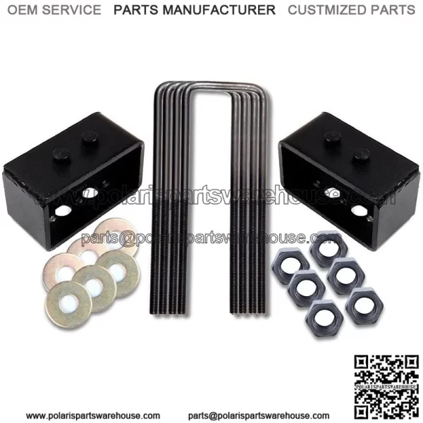 Leveling Lift Kit,Replacement for 2.5" Front Leveling Lift Kit and 2" Rear Leveling lift kit for Ford for F-150 2WD 4WD 04-18 Fits select: 2004-2018 FORD F150 - Image 4