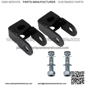 Front Steel Shock Extenders for 2005-2020 Ford F-250 F-350 Superduty 4WD Super Duty 46763,For 2-4" Lift