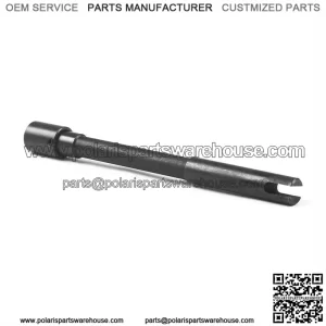 Oil Pump Drive Shaft Steel Pinned Sleeve Fit for Chevy Small Block Black 1pc (For: Chevrolet Silverado 1500)