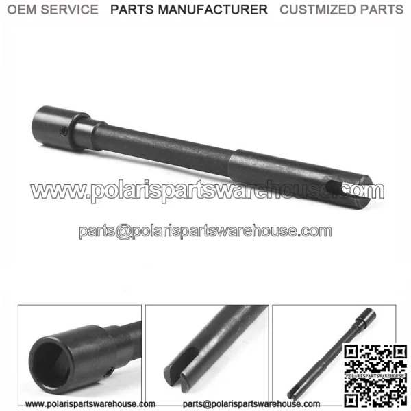 Oil Pump Drive Shaft Steel Pinned Sleeve Fit for Chevy Small Block Black 1pc (For: Chevrolet Silverado 1500) - Image 4