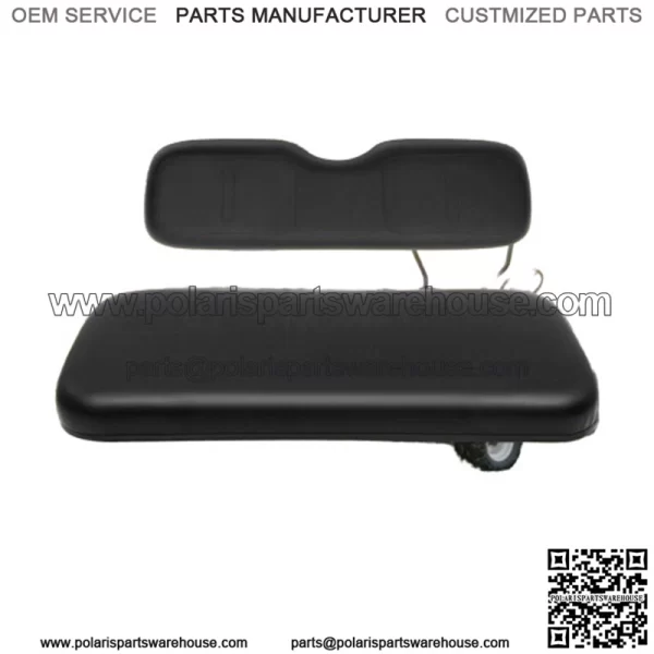 New Black Golf Cart Front Seat Cushion Set Fits EZGO GOLF CART TXT