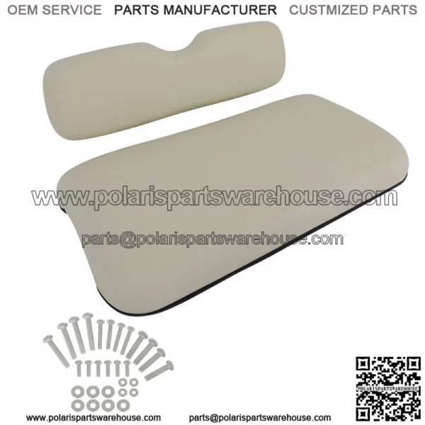 Golf Cart New Front Cushion Set White Fit For EZGO RXV
