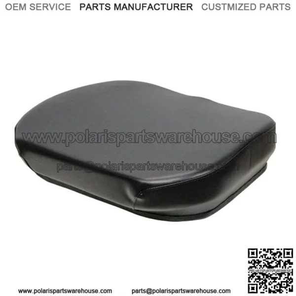 Case/Case IH/International Harvester/Massey Ferguson/Versatile Seat Cushion - Black Vinyl