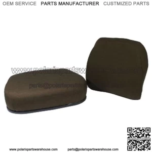 Brown Fabric Seat Cushion Set Fits John Deere 2350 2550 4050 4250 4450 4650 4850
