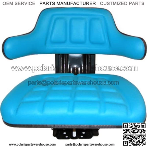 Blue Wrap Around Seat with Arms Fits 3300 3910 3930 6000 7610 Fits Ford 2000 Fit