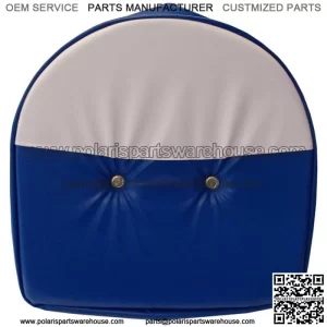 Blue and White T295BW Tractor Pan Seat Cover Fits Ford Fits John Deere Fits Mass