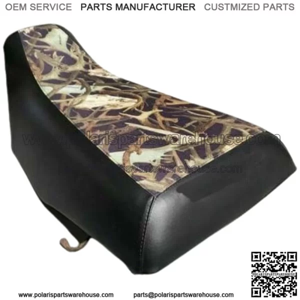 HONDA TRX300 Fourtrax Seat Cover in HORNZ & BLACK Camo Marine Grade Skin  ST For: Honda