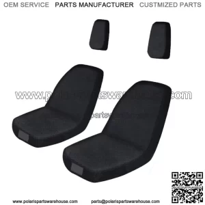 Black UTV Bucket Seat Covers For Yamaha Rhino 450 Rhino 660 Rhino 700 2004-2013 (Fits: Yamaha Rhino 660)