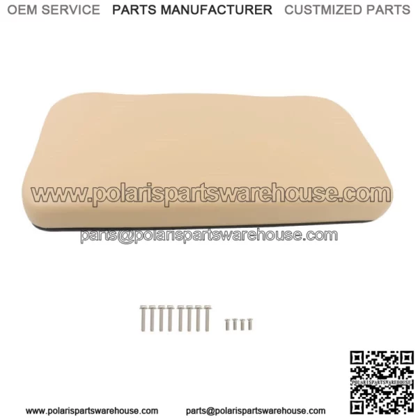 Golf Cart Front Seat Bottom Assembly For Club Car Precedent 2004-Up Replacement - Image 2