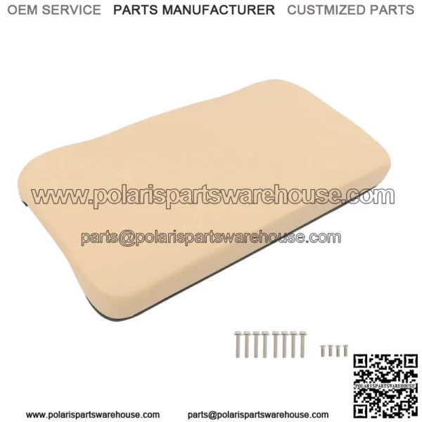 Golf Cart Front Seat Bottom Assembly For Club Car Precedent 2004-Up Replacement - Image 3