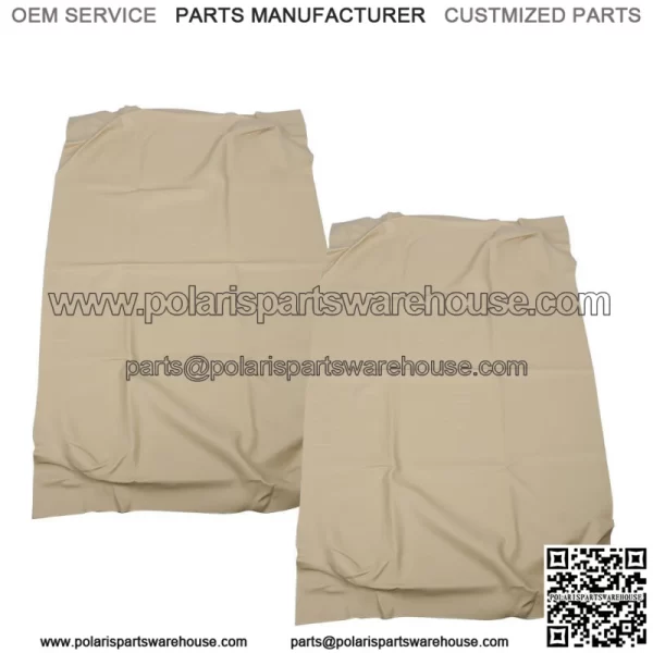 Front Seat Cover For Golf Cart Club Car Precedent - Brown ColorBottom&Backrest - Image 2