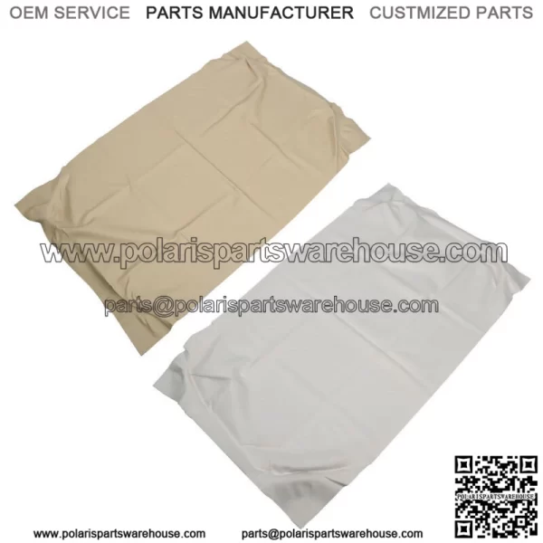 Front Seat Cover For Golf Cart Club Car Precedent - Brown ColorBottom&Backrest - Image 4
