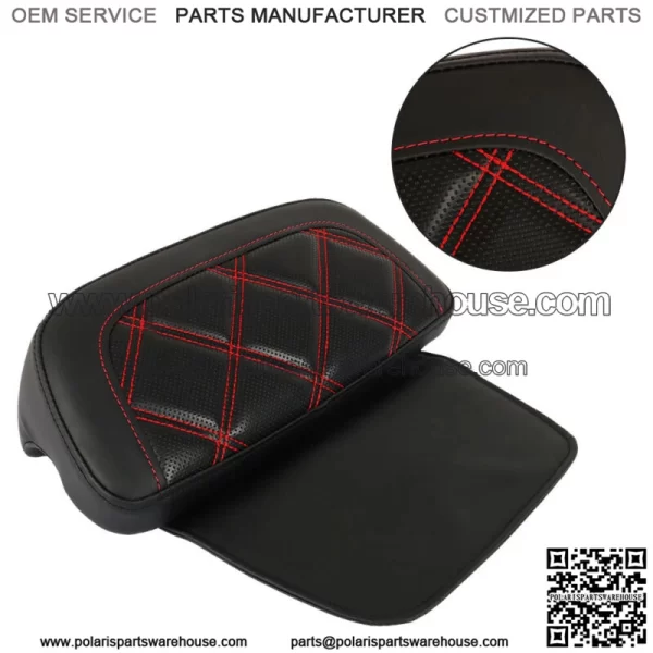 Fit For Tour Pak Touring FL 2009-Up Razor Chopped Pack Trunk Backrest Pad - Image 2