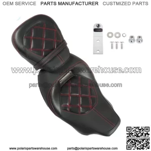 Driver Passenger Pillion Seat For Touring Road Street Glide CVO FLTR 2009-2021