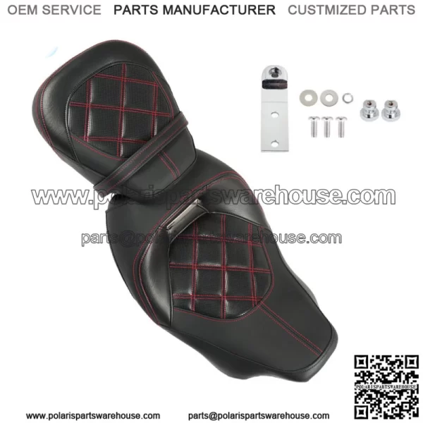 Driver Passenger Pillion Seat For Touring Road Street Glide CVO FLTR 2009-2021