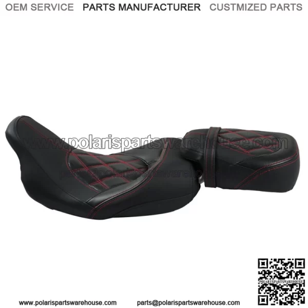 Driver Passenger Pillion Seat For Touring Road Street Glide CVO FLTR 2009-2021 - Image 3