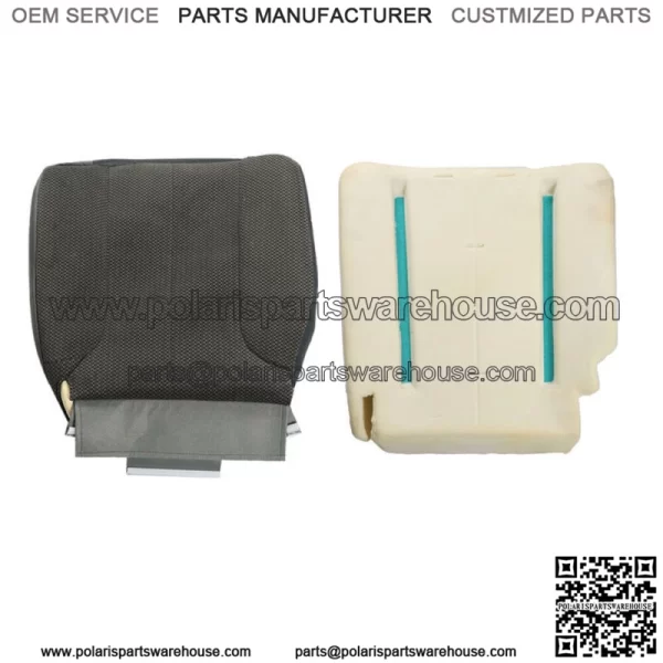 Dark Gray Driver Bottom Seat Cover+Foam Cushion For 2002-05 Dodge Ram 1500 2500