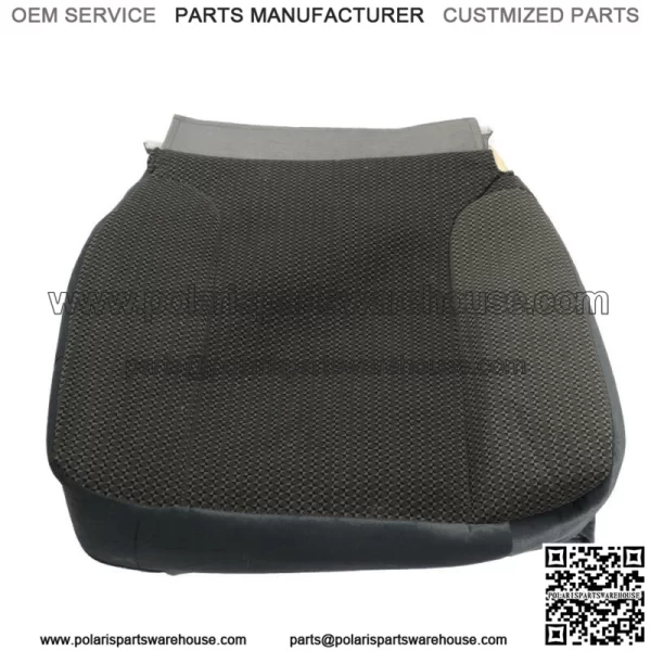 Dark Gray Driver Bottom Seat Cover+Foam Cushion For 2002-05 Dodge Ram 1500 2500 - Image 2