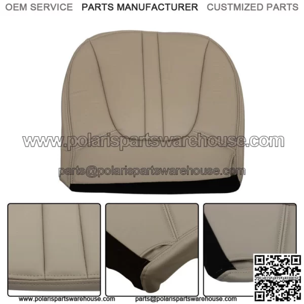 Driver Bottom Seat Cover Eddie Bauer Leather Tan For 1997-2002 Ford Expedition