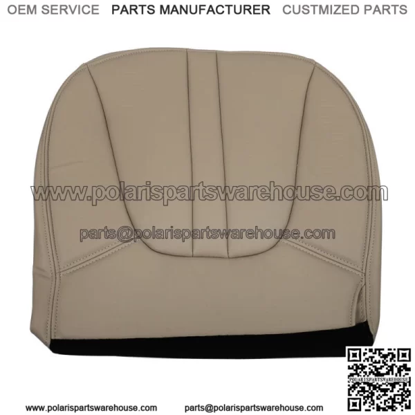 Driver Bottom Seat Cover Eddie Bauer Leather Tan For 1997-2002 Ford Expedition - Image 4