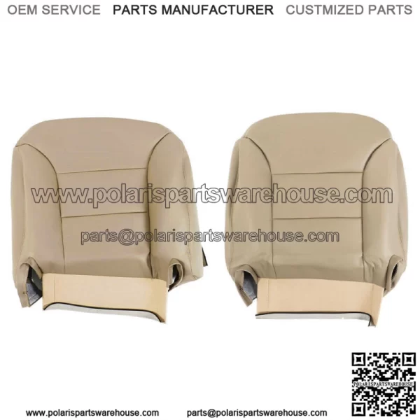 Seat Cover Tan Driver Passenger Bottom & Back  For 1995-1999 Chevy C1500 K1500 - Image 5