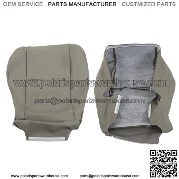 Leather Seat Cover Driver&Passenger Bottom Lean For 2000-2007 Toyota Sequoia - Image 4