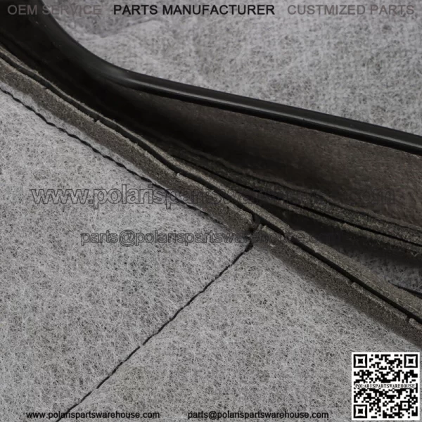 Front Driver Bottom Seat Cover For 2015-2021 Mercedes Benz C300 Black Leather - Image 2