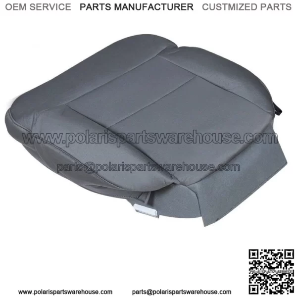 For Ford F150 2004-2008 Driver Side Gray Cloth Bottom Replacement Seat Cover AS - Image 4