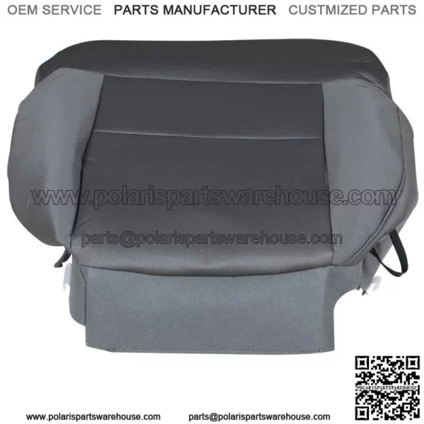 For Ford F150 2004-2008 Driver Side Gray Cloth Bottom Replacement Seat Cover AS - Image 5
