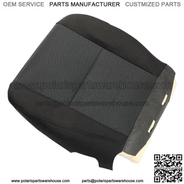 Front Driver Bottom Cloth Seat Cover+Foam Cushion For 07-14 Chevy Silverado 1500 - Image 4