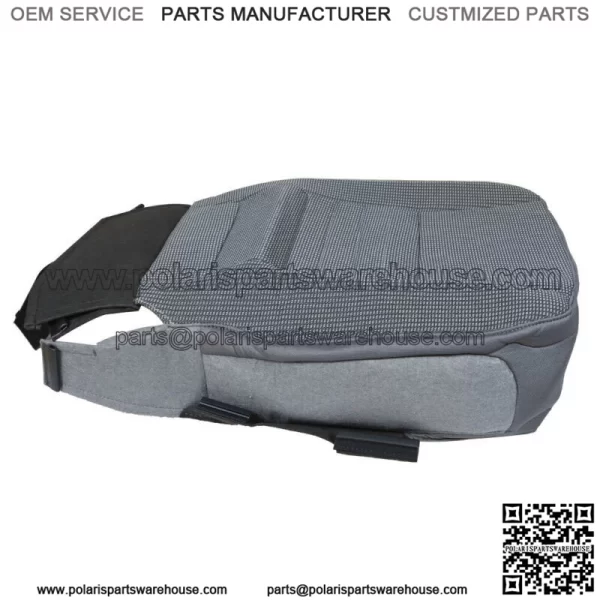 Front Driver Cloth Seat Cover For 2006-09 Dodge Ram 2500 3500 Regular Cab Gray - Image 4
